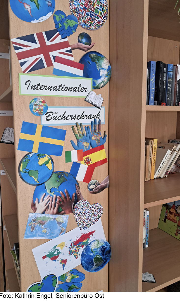 You are currently viewing Internationales Bücherregal im Seniorenbüro Ost