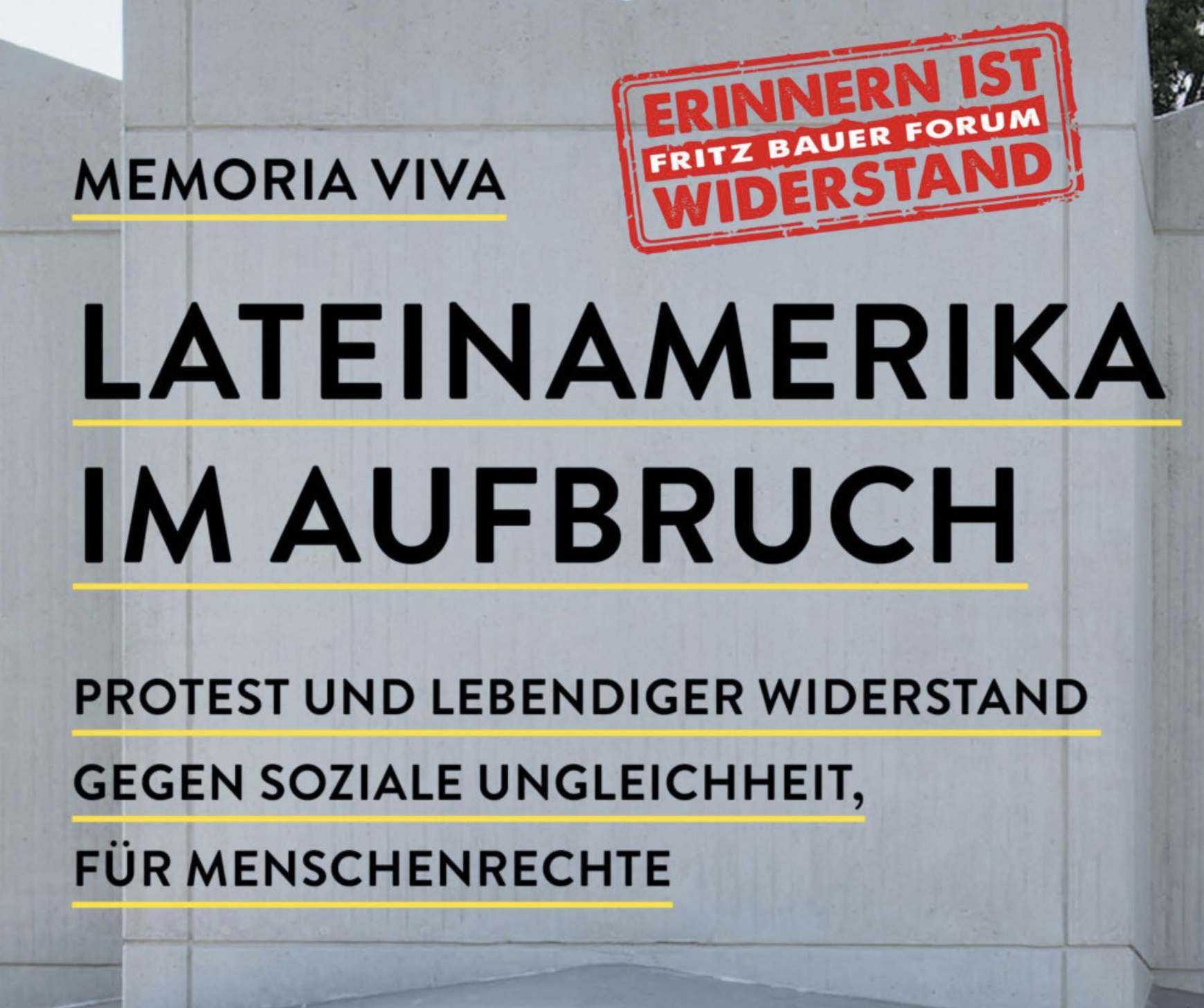 You are currently viewing Memoria viva – Lateinamerika im Aufbruch