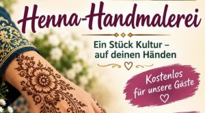 Mehr über den Artikel erfahren Henna-Handmahlerei